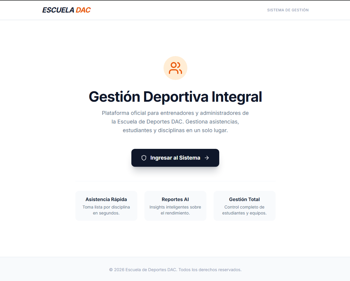 Escuela de Deportes